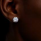 Round Stud Earrings - JewelsBySeraph