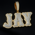 Custom Kingpin Letter Pendant - JewelsBySeraph