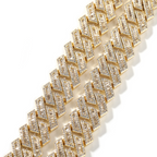 Cuban Link Chain (Baguette Style)
