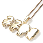 Custom Drip Letter Pendant