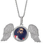 Custom Photo Circle Pendant