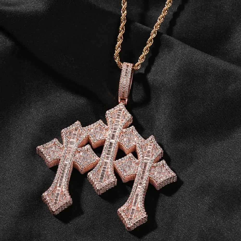 Reversible Cross Pendant