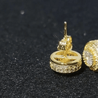 Regal Round Earrings - JewelsBySeraph