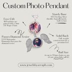 Custom Photo Circle Pendant