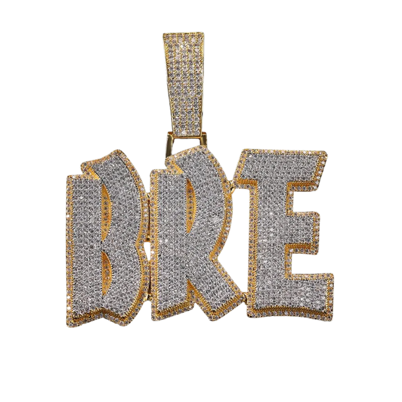 Custom Grafitti Pendant