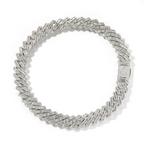 Cuban Link Bracelet (Baguette Style) - JewelsBySeraph