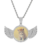 Custom Photo Circle Pendant